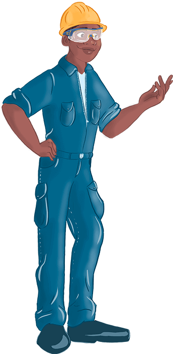 Illustration technicien